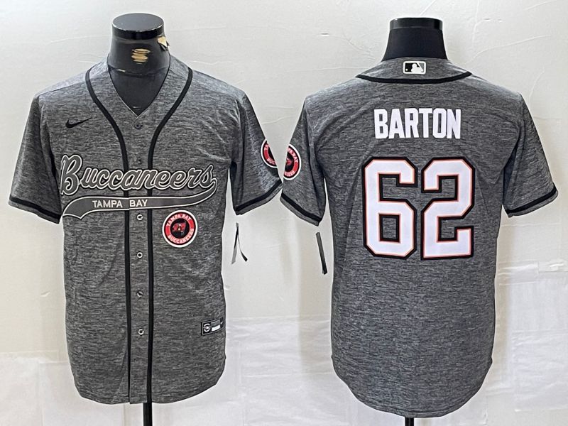 Men Tampa Bay Buccaneers #62 Barton Grey Joint Name 2024 Nike Limited NFL Jersey style 3->tampa bay buccaneers->NFL Jersey